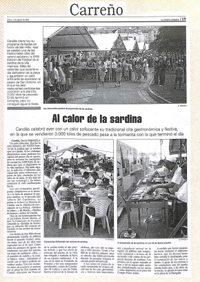 2001 al calor de la sardina