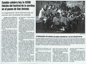 2002Candás celebra hoy la 33 edición del festival de la sardina