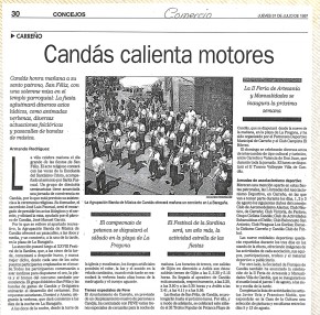 1997 Candás calienta motores