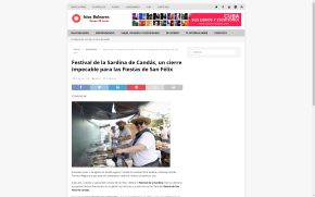 Noticias sobre el festival islas baleares