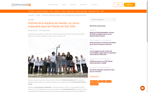 Noticias sobre el festival comnicae
